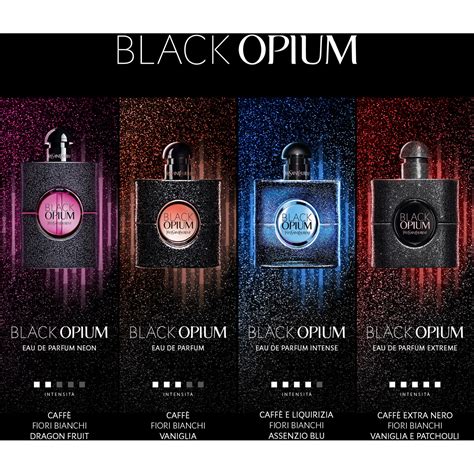 ysl black opium vs extreme|ysl black opium fragrantica.